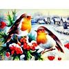 The Snow Birds  | Full Round Diamond Painting Kits