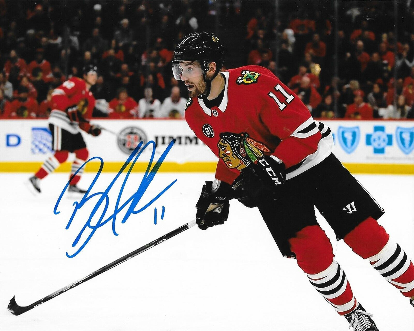 Brendan Perlini signed Chicago Blackhawks 8x10 Photo Poster painting autographed Hawks