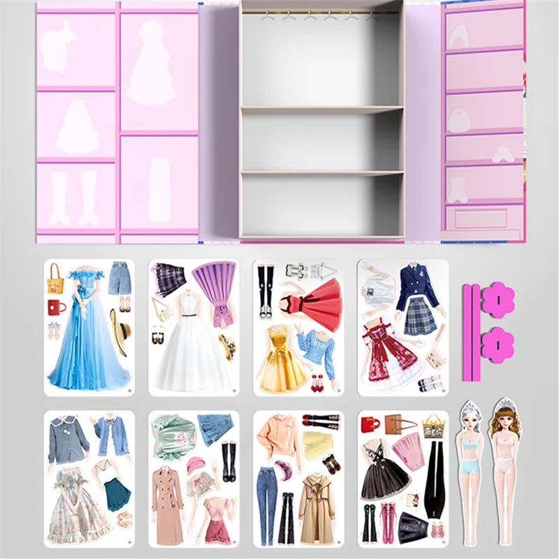 Magnetic Princess Dress Up Paper Doll