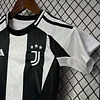 2024-2025 KIDS Juventus FC Home Football Shirt 1:1 Thai Quality