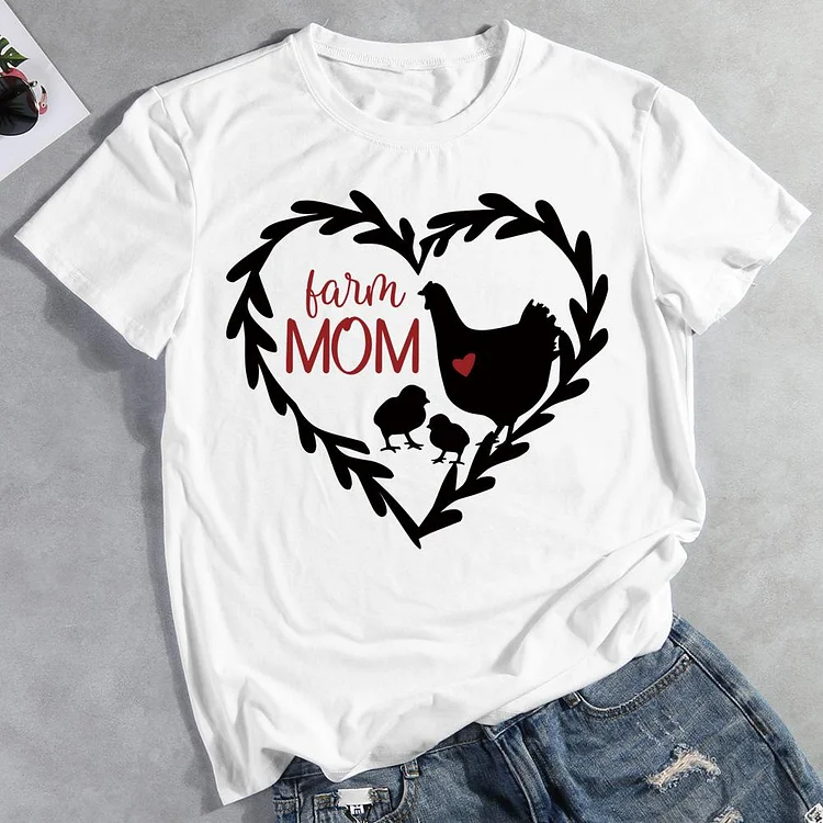 PSL - Farm Mom T-shirt Tee -012124