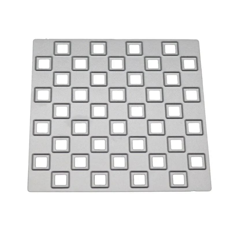 Square Background Christmas Metal Cutting Dies Stencil Lattice Die Cut Scrapbooking Embossing Stamps And Dies 2019 New Craft