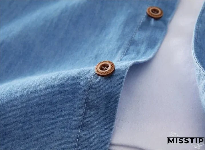 THE ROYAL SAPPHIRE DENIM SHIRT