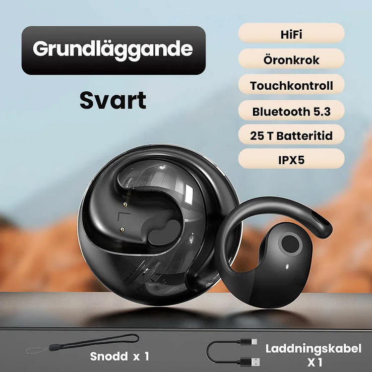🎧Smart Trådlösa BT-Översättningshörlurar