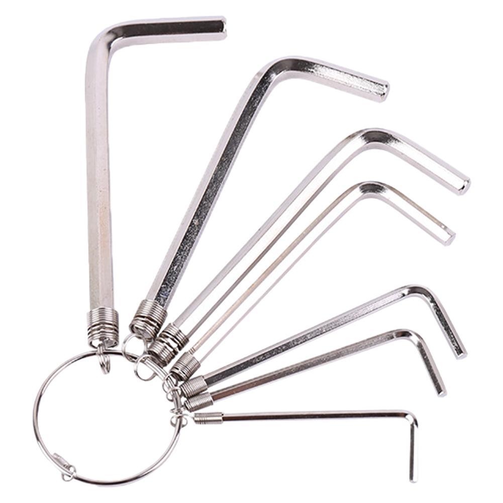 

10 in 1 Hex Key Allen Wrench Set 1.5-10mm Metric Hand Tool Key Chain Wrench, 501 Original