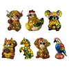 Resin Luxury Elegant Vintage Lights Handmade Cute Animal & Mythical Figure Night Light Lightweight for Daily Office Work Outdoors Leisure Occasions