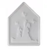 Silicone Bunny Atmosphere Lamp DIY Mold for Easter Home Decoration (5-Piece Set)