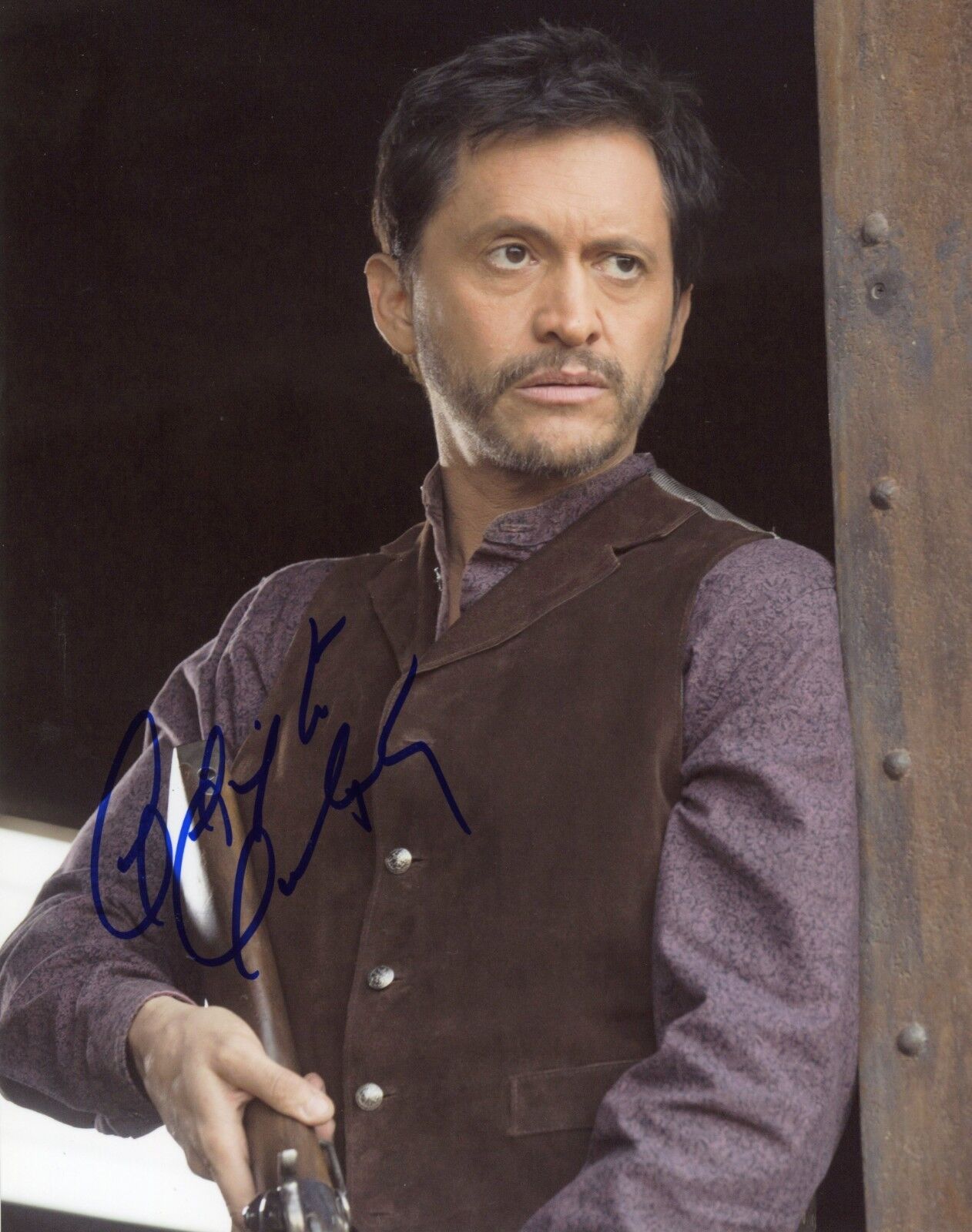 ~~ CLIFTON COLLINS JR. Authentic Hand-Signed WESTWORLD