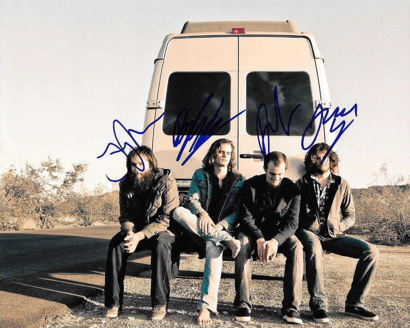 GFA Come With Me Now * KONGOS * Band Signed 8x10 Photo Poster painting K1 COA