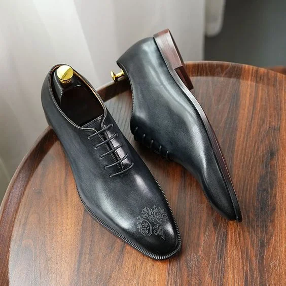 Men's Leather Oxford Dress Shoes