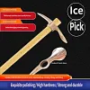 New Kame-Tsuruta Stainless Steel Mini Ice Axe Head for Outdoor Use