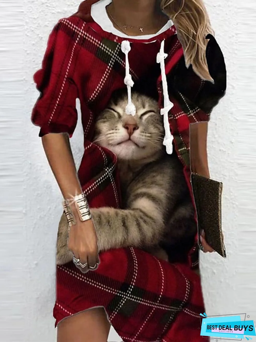 Women&lsquo;s Hoodie Dress Winter Dress Sweatshirt Dress Winter Dress  Green Blue Purple Long Sleeve Floral Print Winter Fall Hooded Vacation Casual Fall Dress 2022 S M L XL XXL 3XL