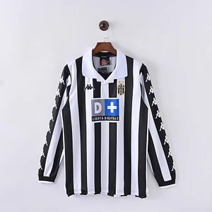 1999/2000 Retro Long Sleeve Juventus Home Soccer Jersey 1:1 Thai Quality