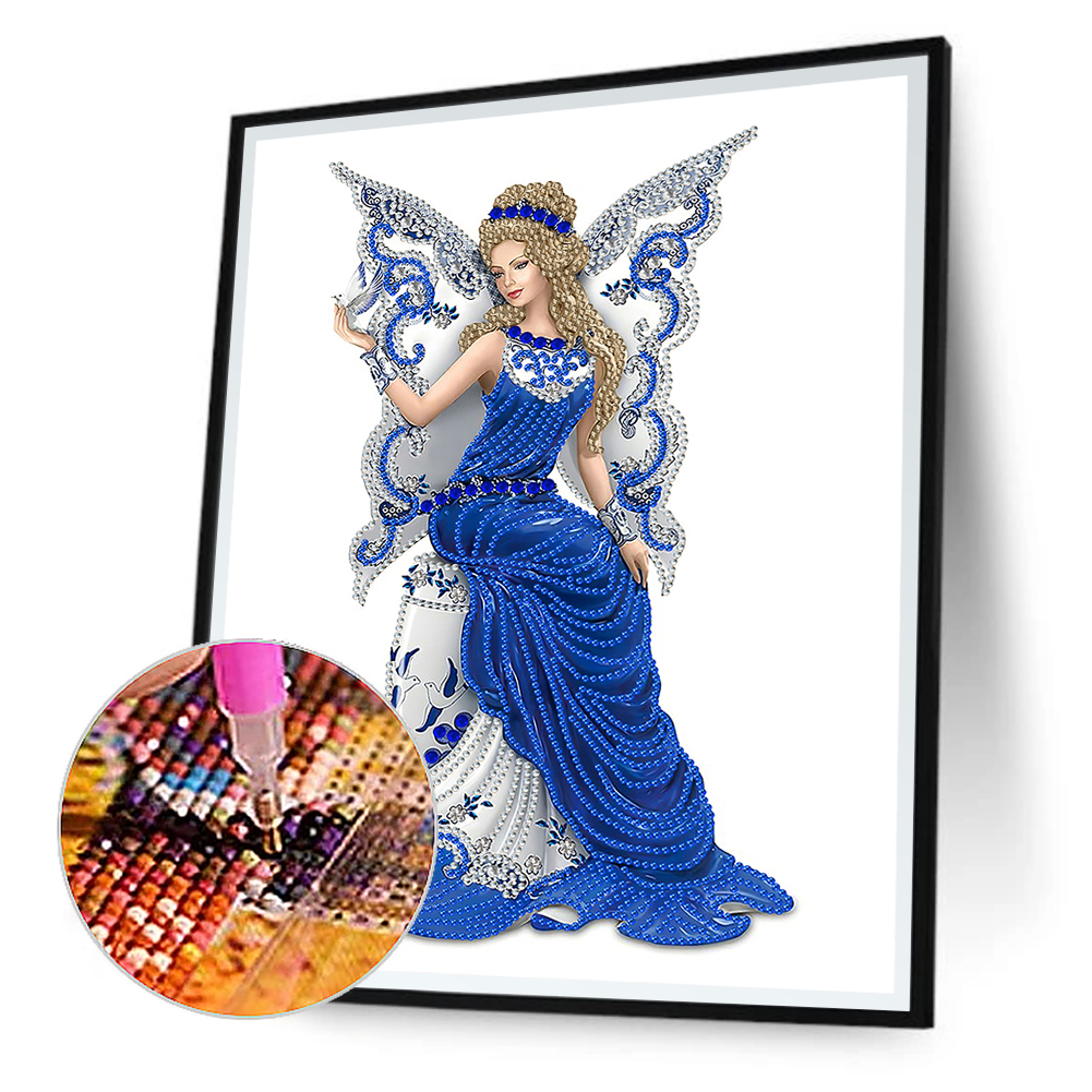 5D DIY Crystal Rhinestone Diamond Painting - Lady