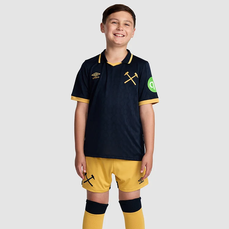 Kids West Ham United 25/26 Third Football Jersey 