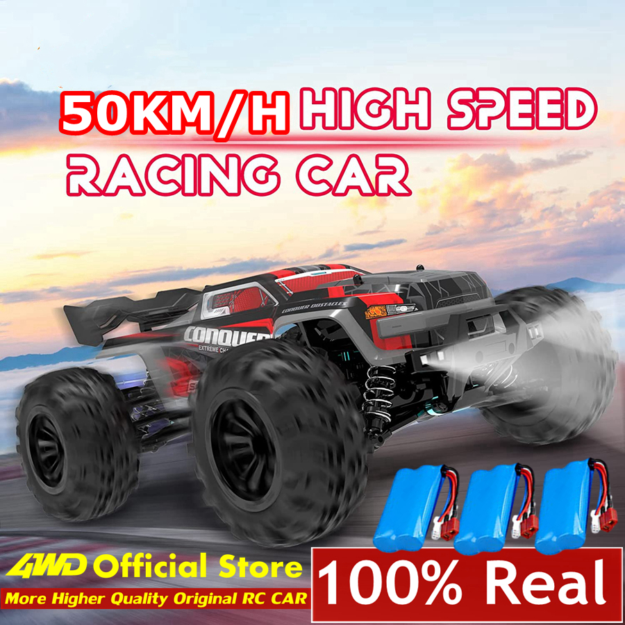 Tegooe 116 Scale High Speed RC Off-Road Racing Truck - 4WD Remote Control Toy