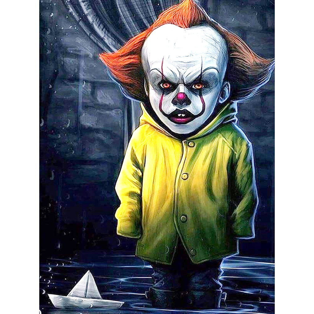

Halloween Clown - Round Drill Diamond Painting - 30*40CM, 501 Original