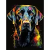 Labrador Retriever-11CT Stamped Cross Stitch 40x50cm
