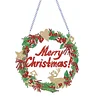 DIY Christmas Wreath Art Acylic Crystal Rhinestone Hanging Craft Kits