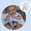 Open Eyes 20'' Dylan Reborn Baby Boy with Heartbeat and Sound, Toddler Baby Doll Kids Reborn Lover 2024 - RBBI-Myrebornbabydoll&reg; Myrebornbabydoll&reg;