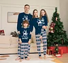 Family Matching Alphabet Christmas Parent-child Pajamas