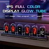 RGB digital tube clock Nixie tube clock IPS color screen digital clock DIY analog digital tube desktop digital clock decoration gift
