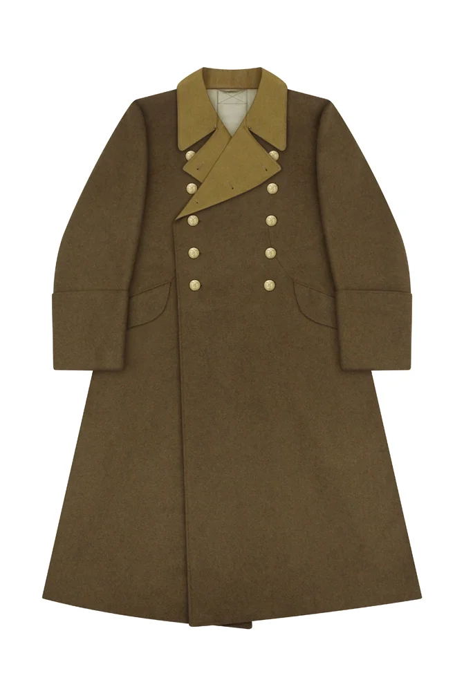   German Political Party Officer Wool Greatcoat German-Uniform