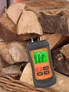 2Pin Wood Digital Moisture Meter W/ Backlit LCD Ygrometer for Wood Wall Firewall