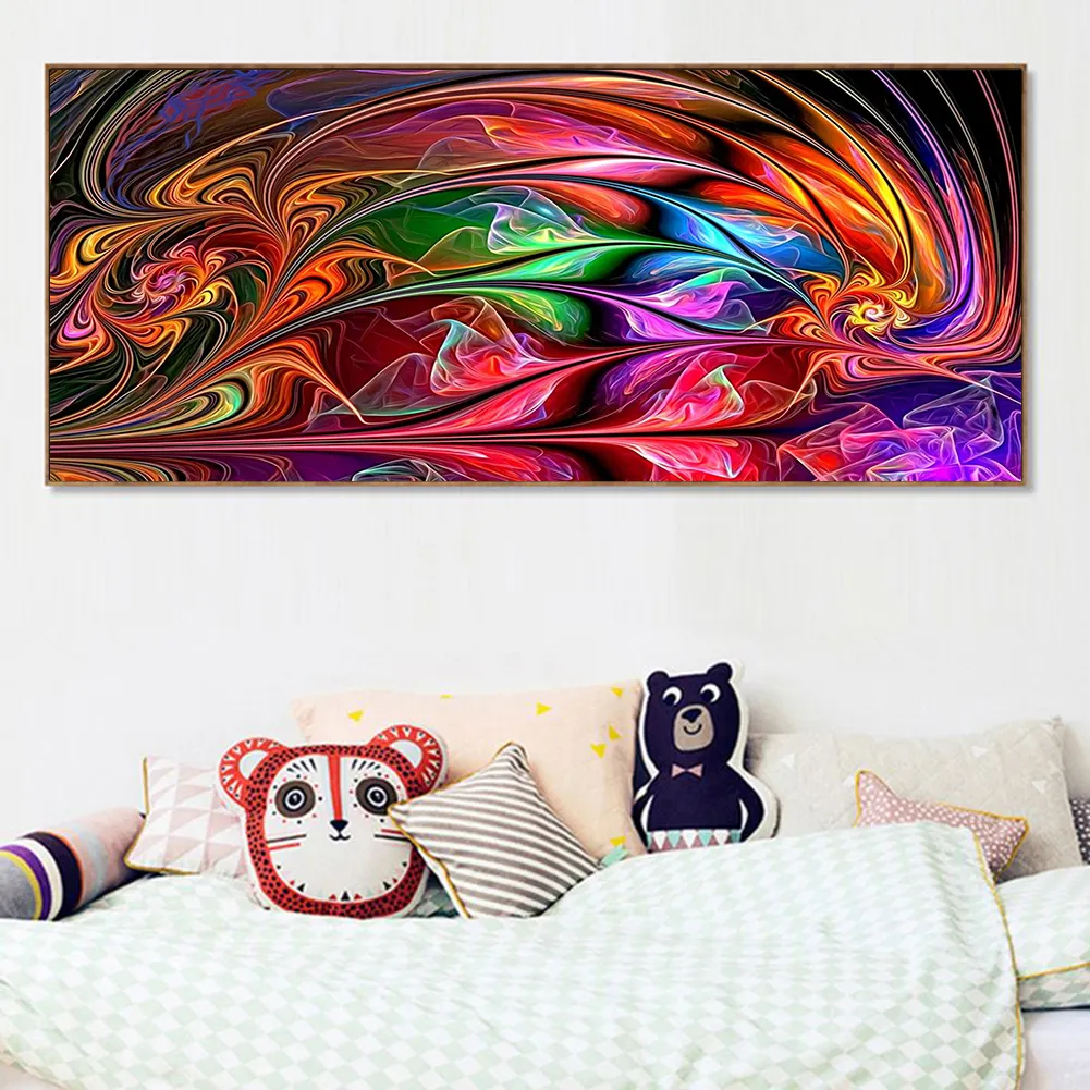 Diamond Painting - Full Round Drill - Colored Light(80*40cm)