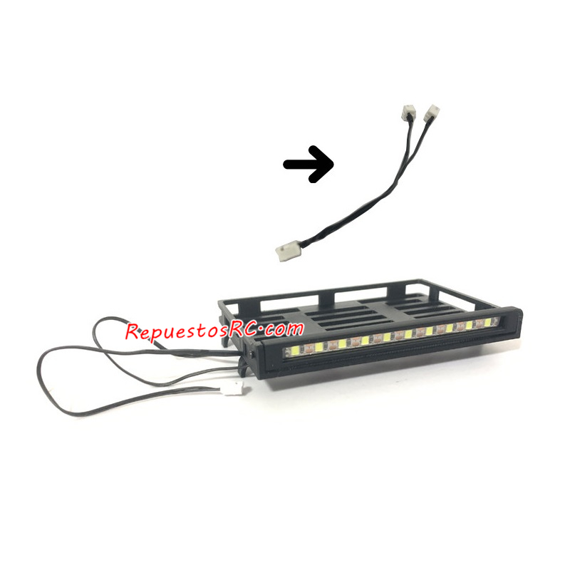 MN Model MN82 Accesorios de Actualizaci&oacute;n Portaequipajes de Techo con Focos Antiniebla Integrados 