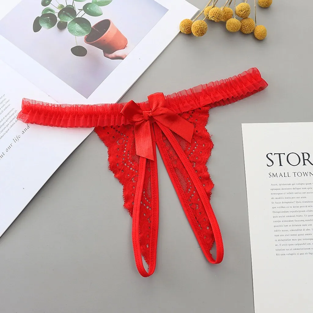 Underwear Women Sexy Style Lace Calcinha Feminina Women Lingerie Open Thong Panties G-Pants Lingerie Pajamas Women Sexy Panties