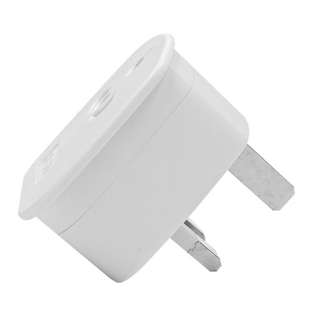 

UK to EU Conversion Plug Switch Plug Travel Socket Outlet Adapter (White), 501 Original