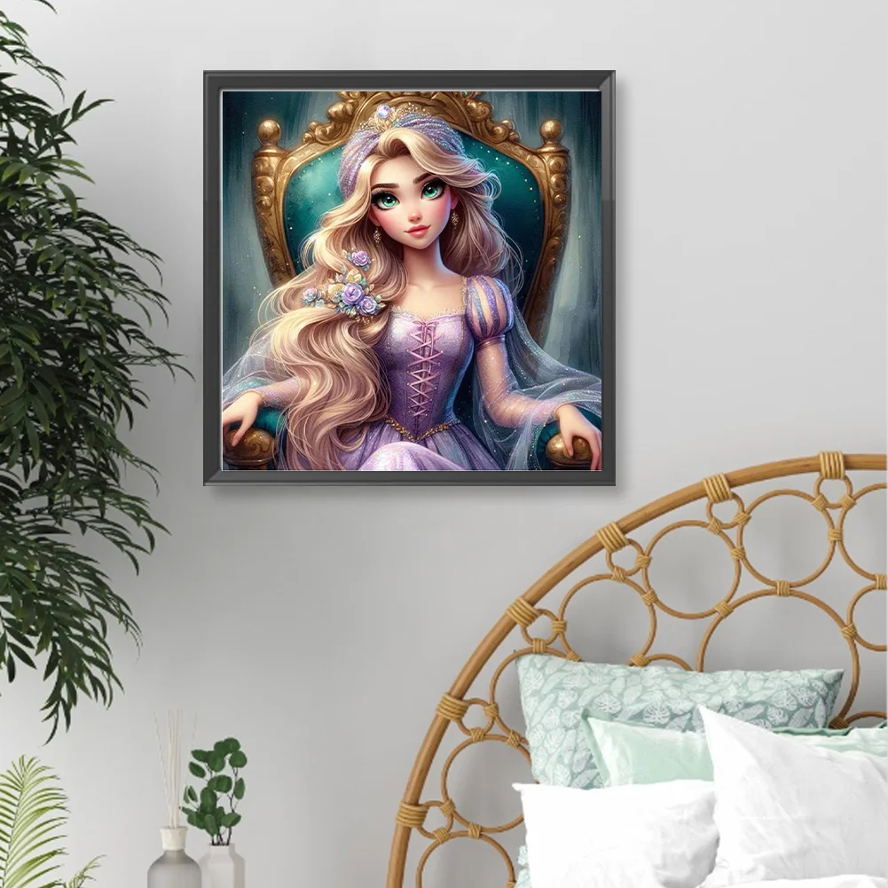 Diamond Painting - Full Round Drill - Rapunzel(Canvas|40*40cm)