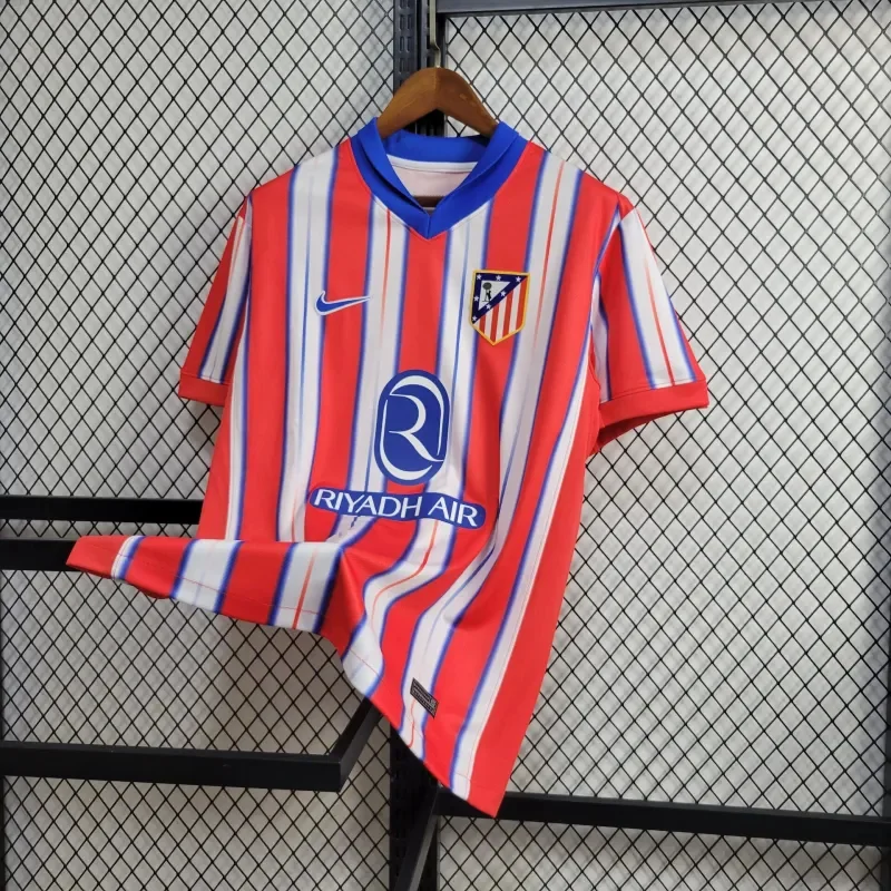 2024/2025 Atletico Madrid Home Football Shirt Thai Qaultiy