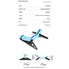 Adjustable Bike Floor Stand Anti-Slip 30-80mm Portable Bicycle Parking Rack