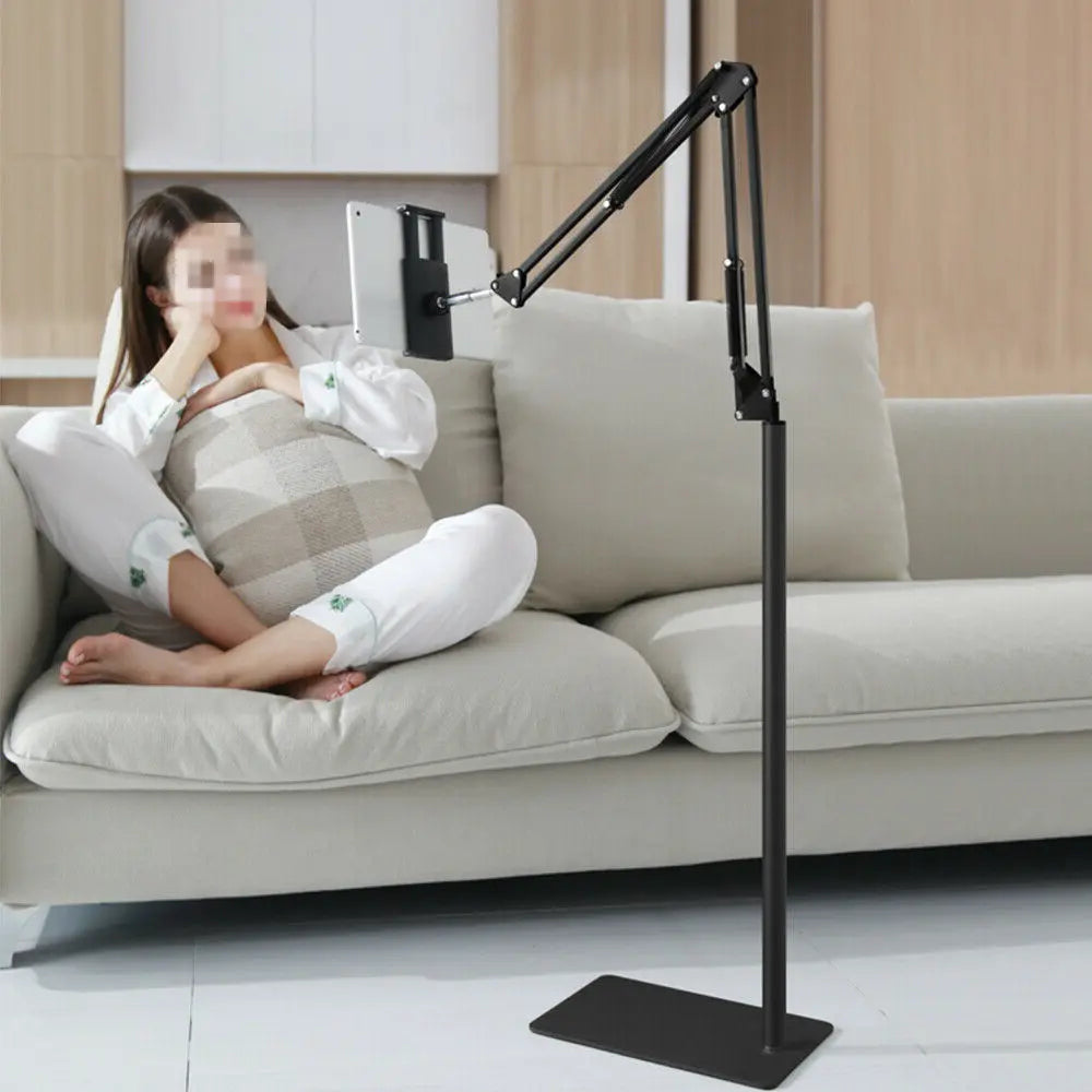 Premium Adjustable 360° Tablet Holder Floor Stand