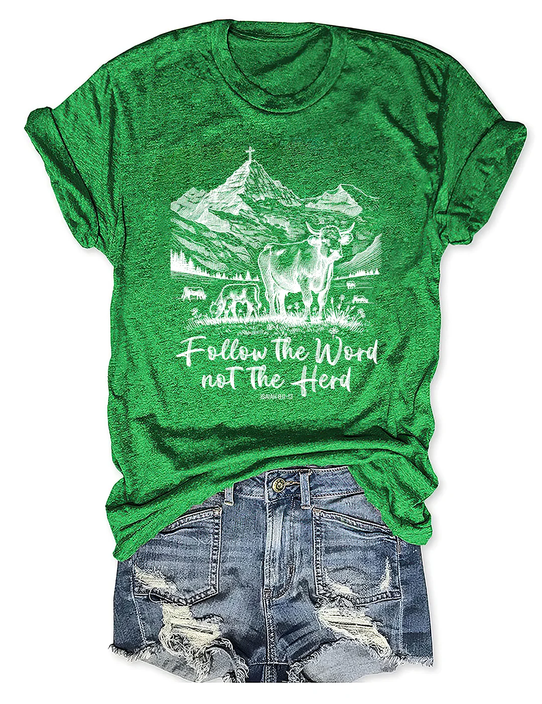 Follow The Word Not The Herd T-shirt