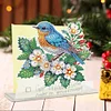 Acrylic Bird On Branch Diamond Painting Napkin Rack Decor for Home Office Decor