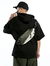 Fashion Brand Waist Bag 2025 New Single Shoulder Messenger Bag Chest Bag Men's Bag Student Casual Shoulder Bag Messenger Bag
