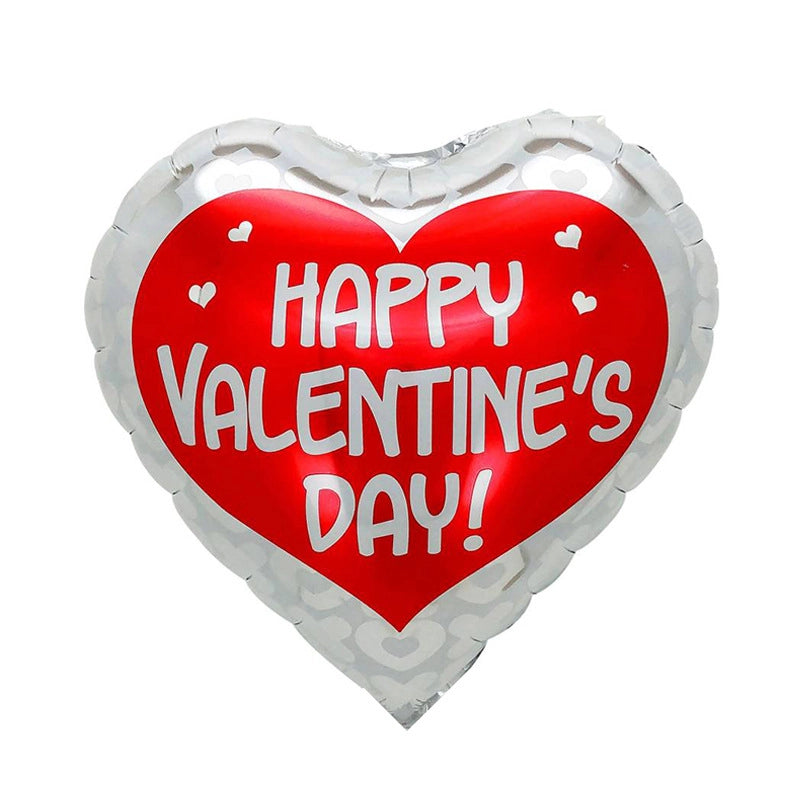 Vacation Minimalist Heart Shape Aluminum Film Travel Daily Balloons