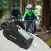 1.5L Bike Front Frame Bag Hard Shell Cycling Pouch for Road Bikes Mountain Bikes