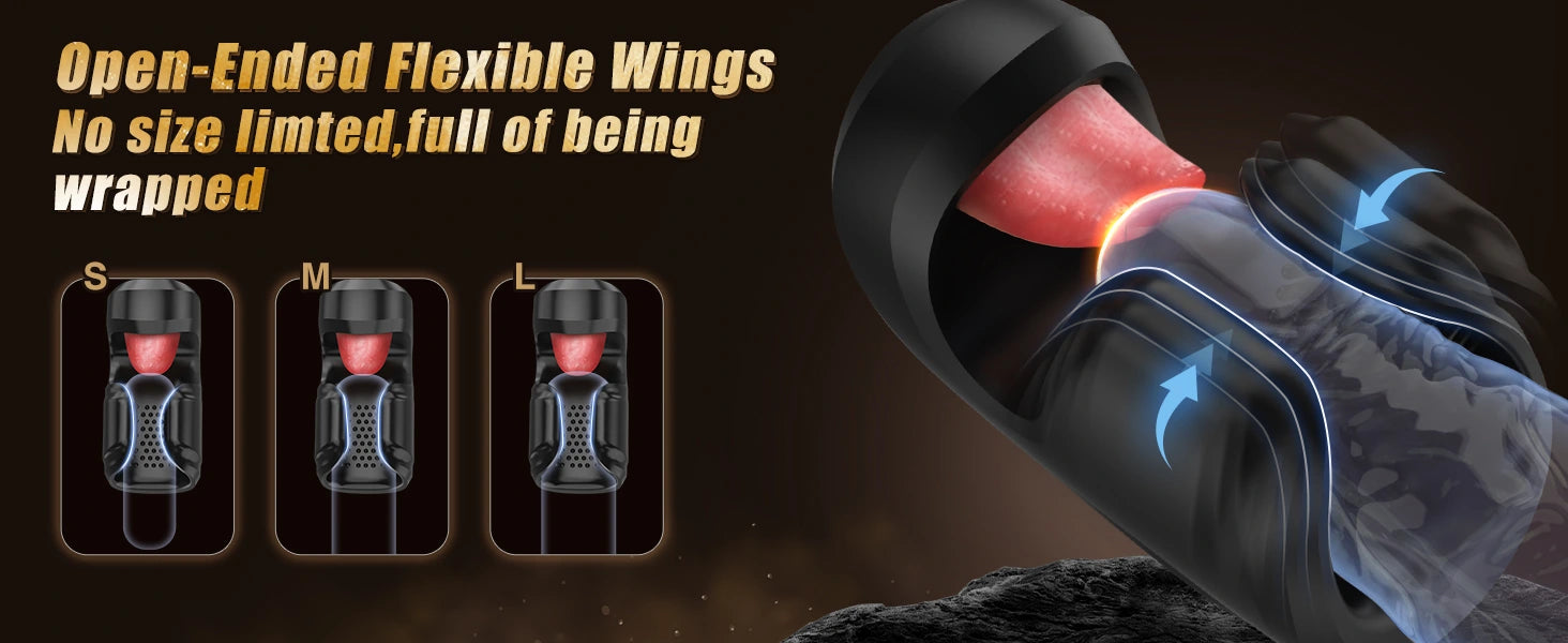 XG18 Penis Training Vibrator with Clamping & Licking Modes detail 7