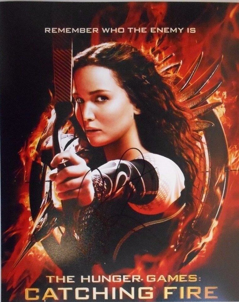 JENNIFER LAWRENCE * GREAT Photo Poster painting 8 X 10 CATCH THE FIRE