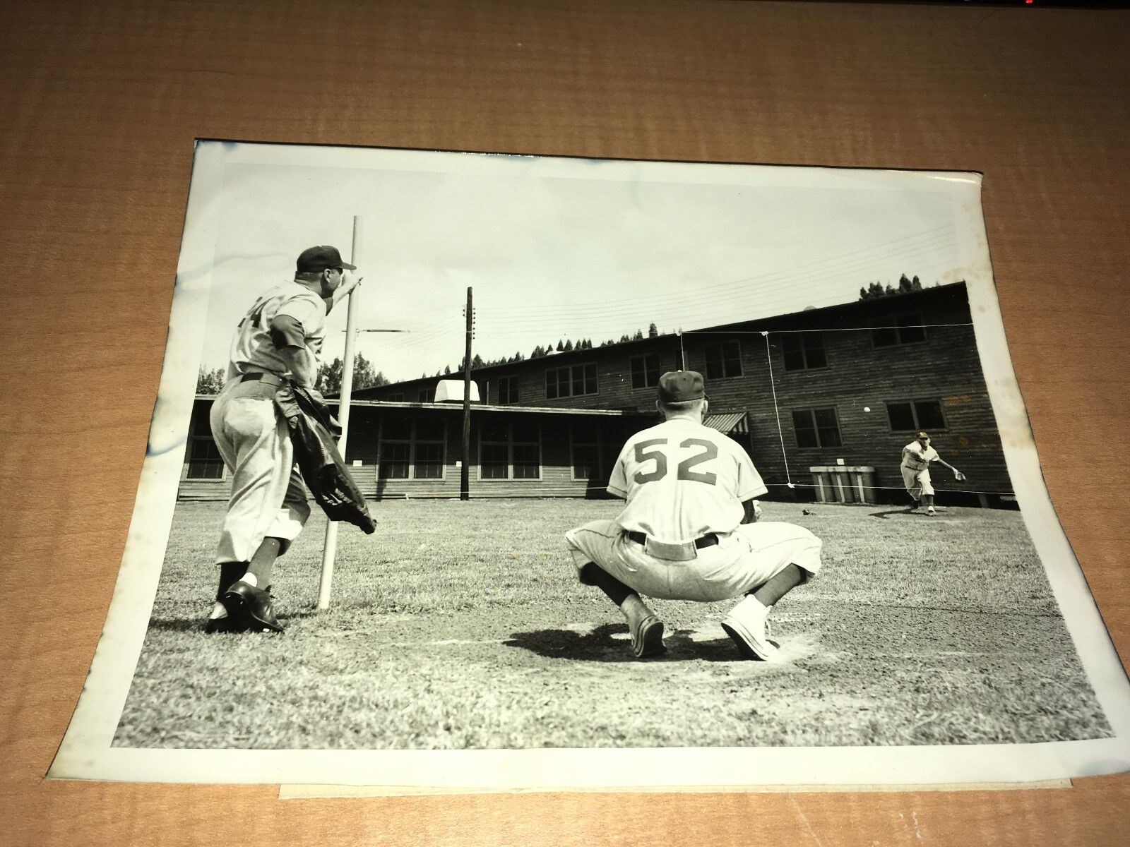 Walter Alston Brooklyn Dodgers Spring Training 1956 7 x 9