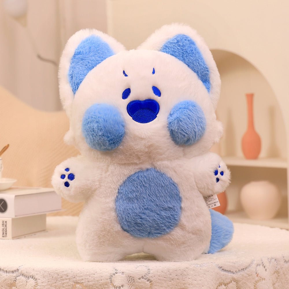 Cuteeeshop Squishy Cat Plush Doodle Meow Cute Stuffed Animal Soft Plush Toy Fat Doll
