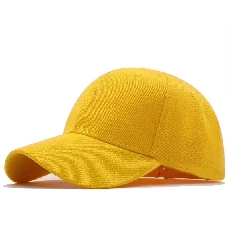 Solid Color Casual Baseball Cap