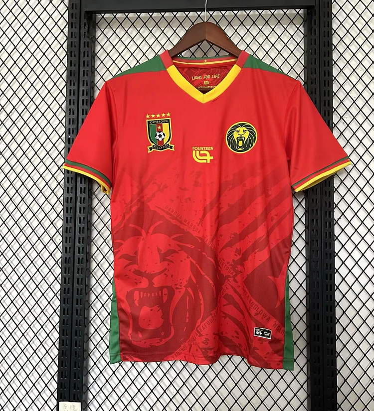 202-26 Cameroon Red - Jersey - Fan Edition
