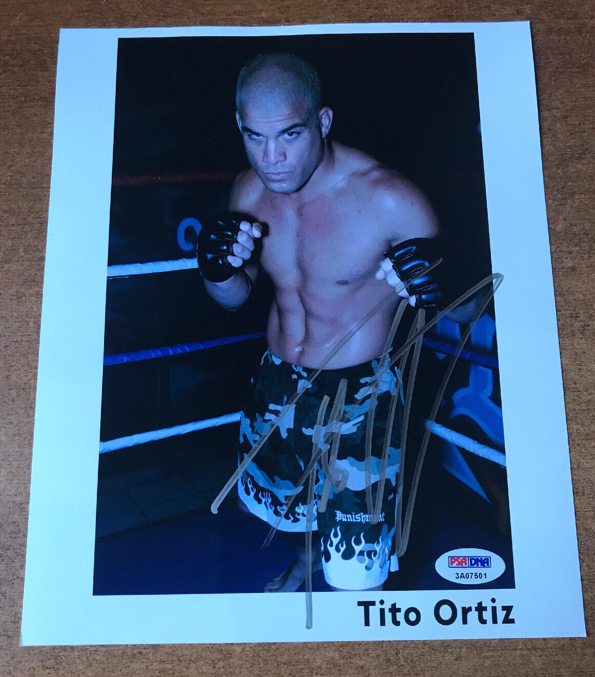 Tito Ortiz Signed Autograph 8x10 Photo Poster painting PSA/DNA COA AUTO