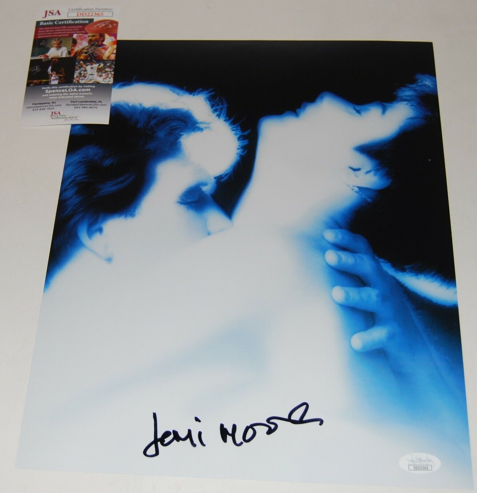 DEMI MOORE signed (GHOST) 11X14 movie Photo Poster painting *MOLLY JENSEN* Proof JSA AUTHENTIC A