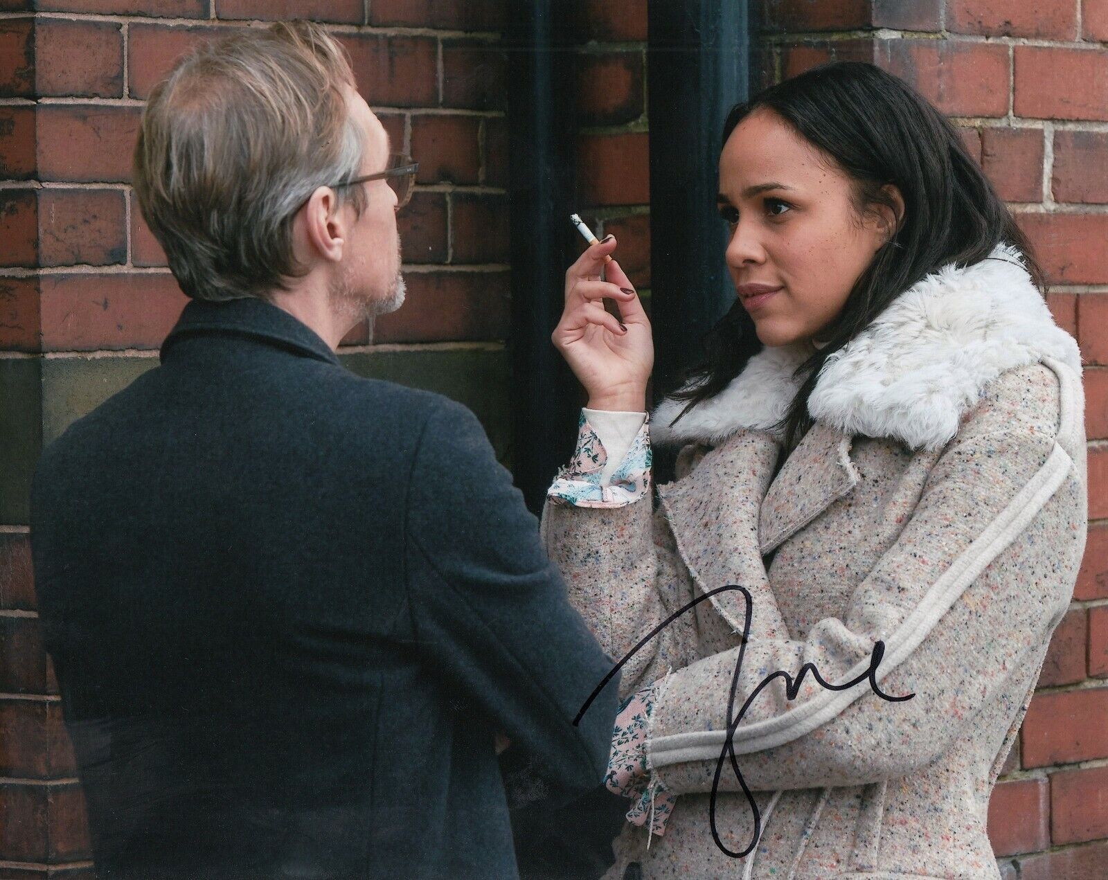 ZAWE ASHTON signed (WANDERLUST) 8X10 Photo Poster painting *Claire Pascal* autographed W/COA